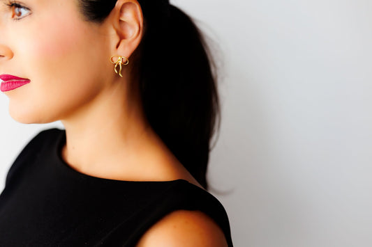 The Micro Isla Stud Earring