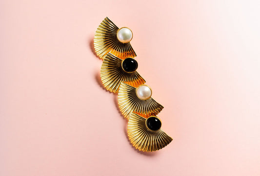 The Dakota Onyx Earring