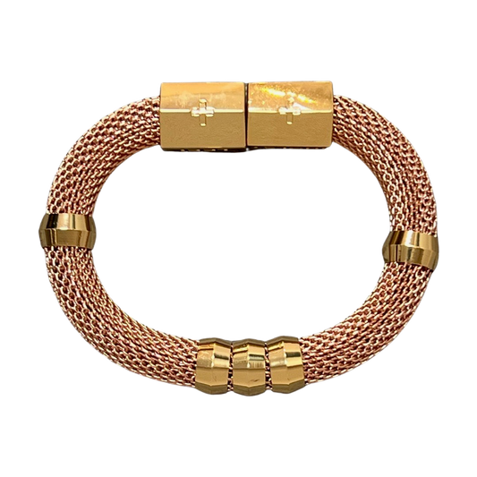 Classic Mesh Bracelet Rose Gold