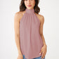 Rory Blush Satin Halter Top