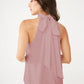 Rory Blush Satin Halter Top