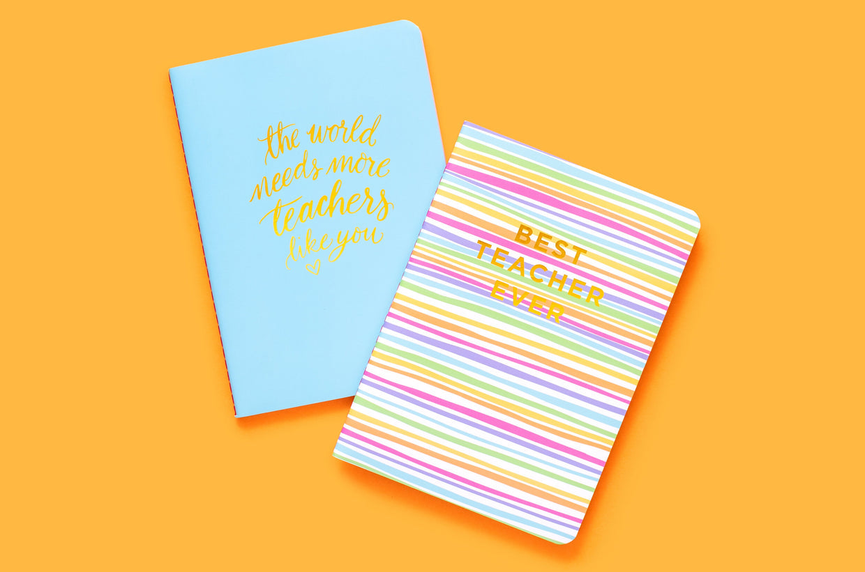 Teacher Appreciation - 2 Piece Notebook Set