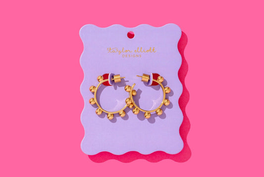 Dottie Hoop Earrings