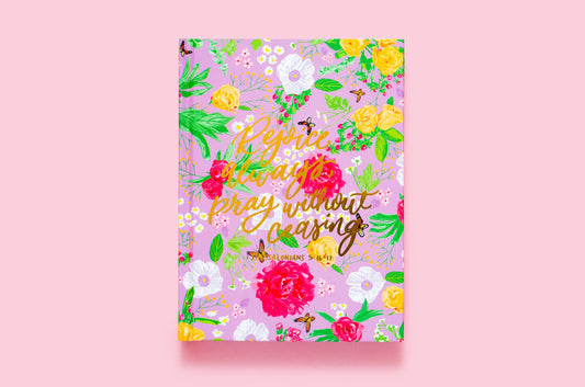 Bible Verse Hardcover Notebook