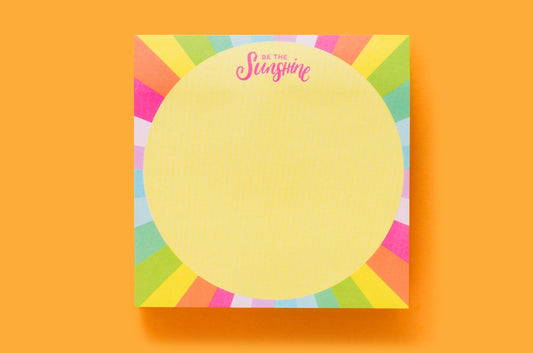 Be the Sunshine Sticky Notes Pad