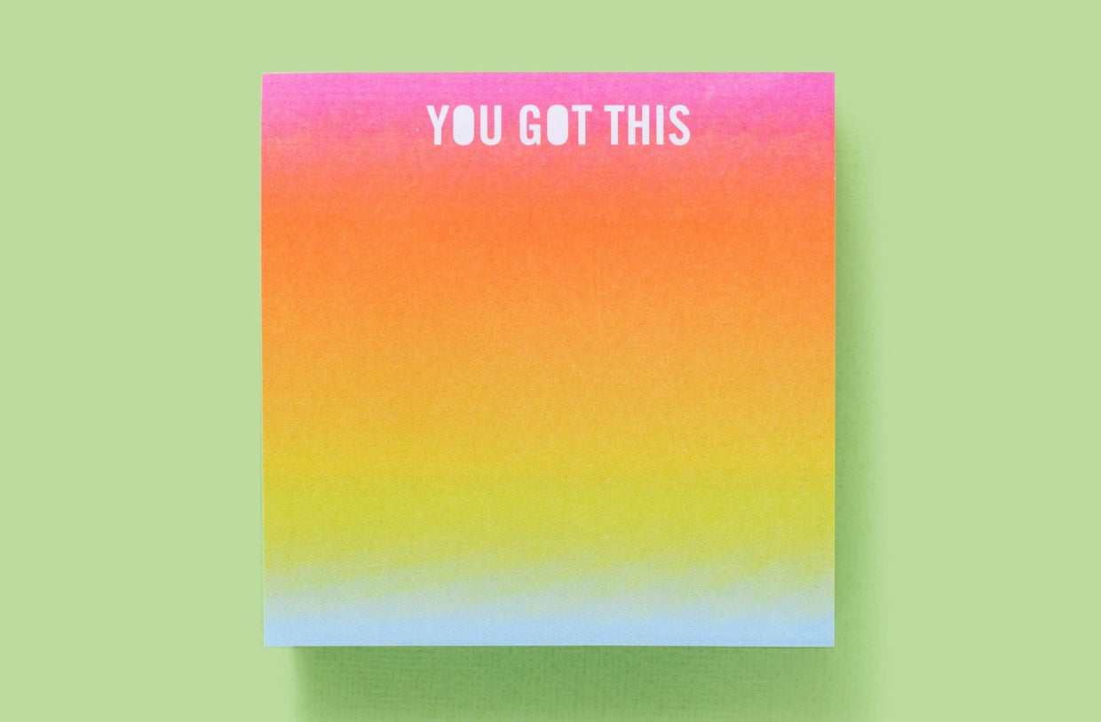 "You Got This" Sticky Notes Pad