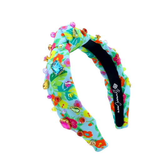 Child's Tropics Floral Headband with Crystals