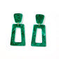 Kennedy Forest Green Earrings
