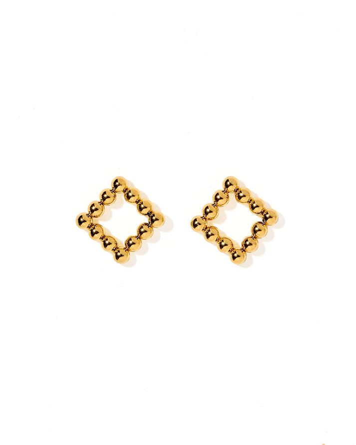 WYATT LARGE SQUARE EARRINGS
