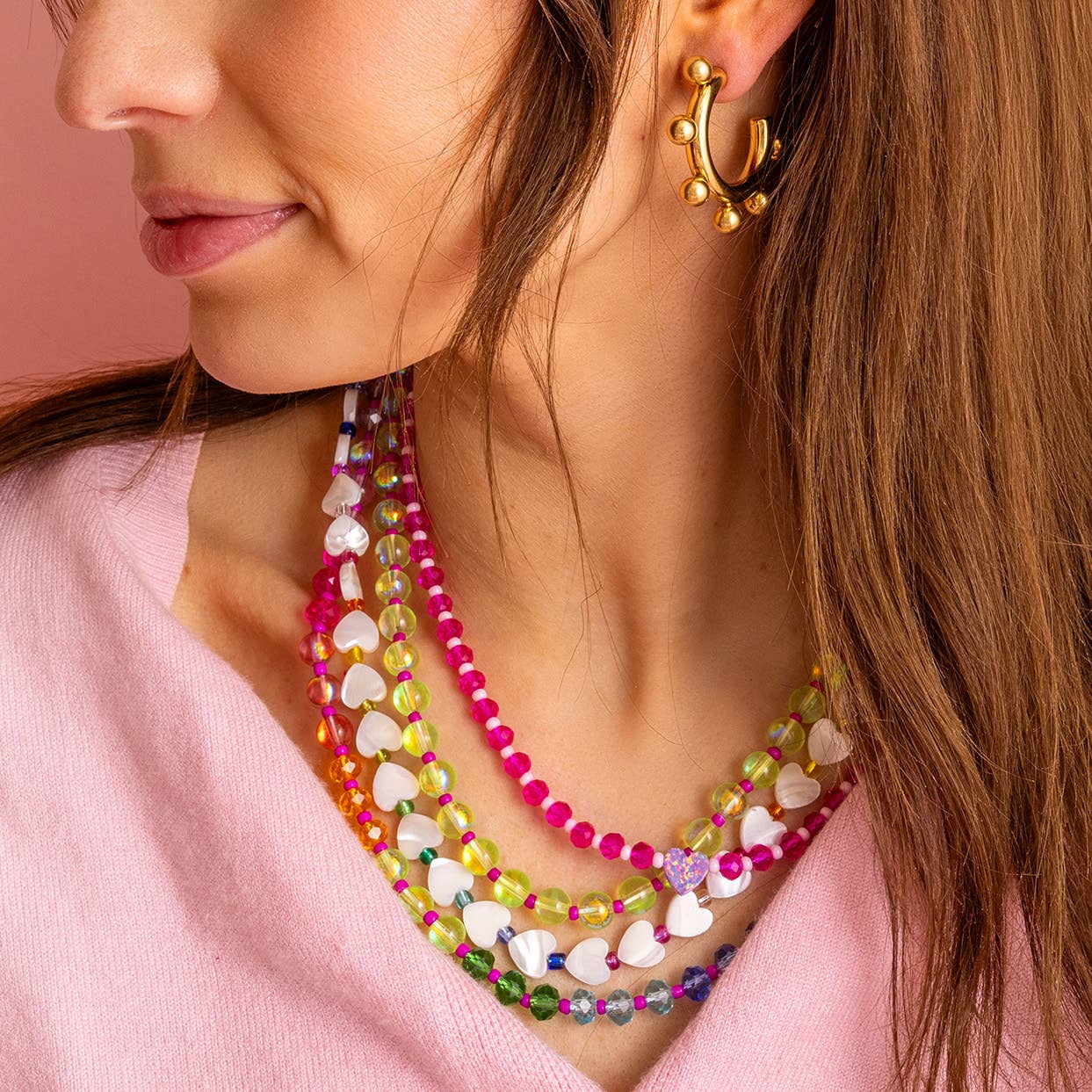 Natalie Beaded Necklace