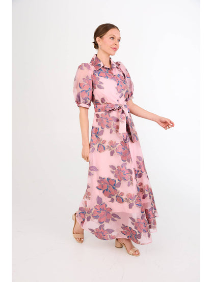 Charlotte Gown Pink Peony Organza