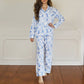 12 Days Toile Flannel PJ Set