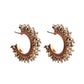 Seed Bead Sparkler Hoops