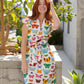 Elaine Dress Butterflies and Moths