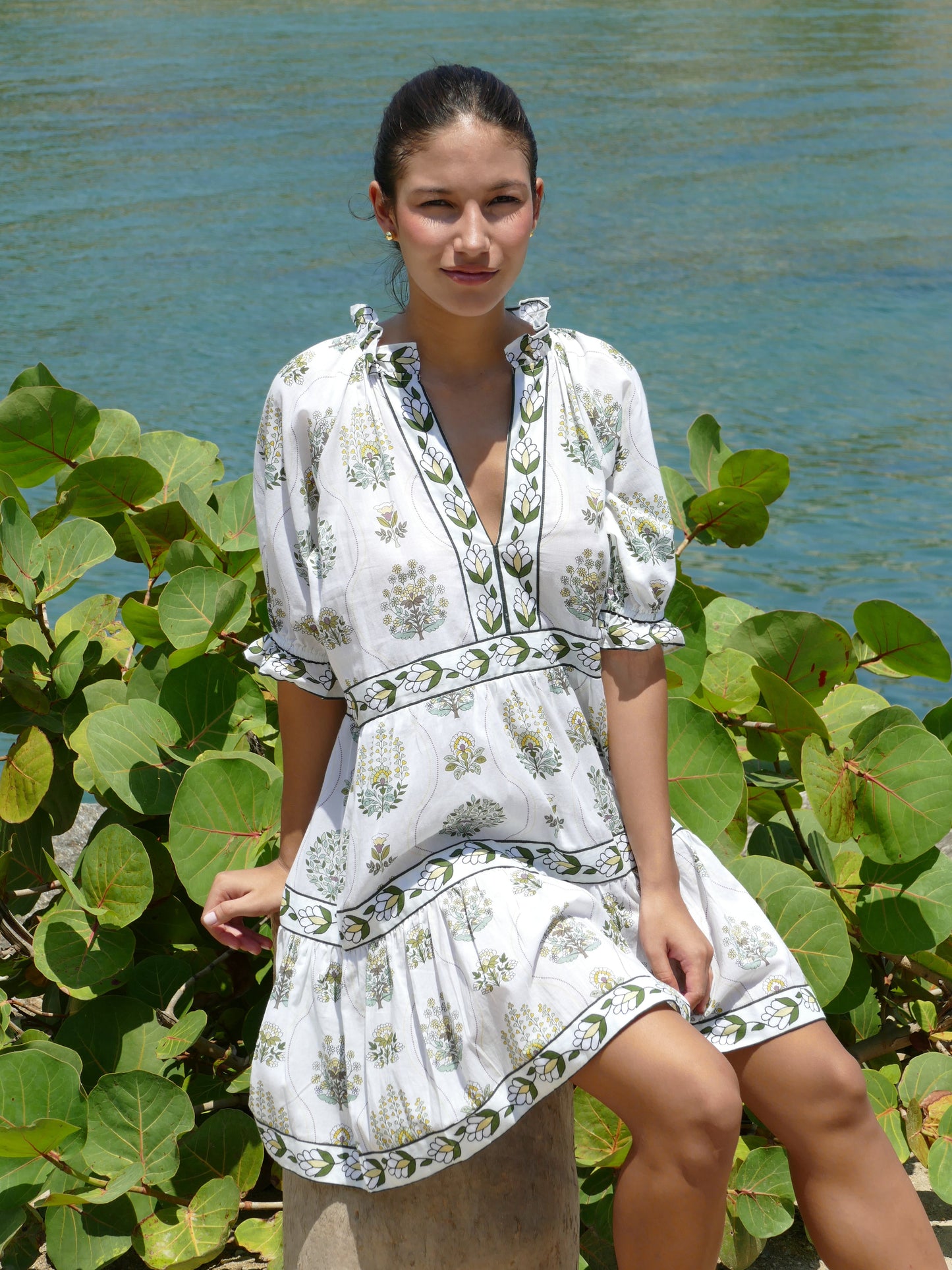 Eliana Dress - Macaroon