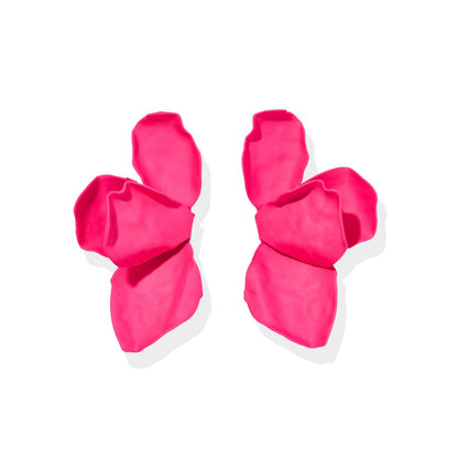 Eden Statement Earrings Pink