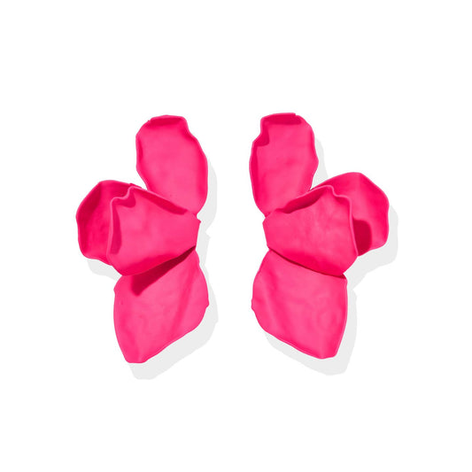 Eden Statement Earrings Pink