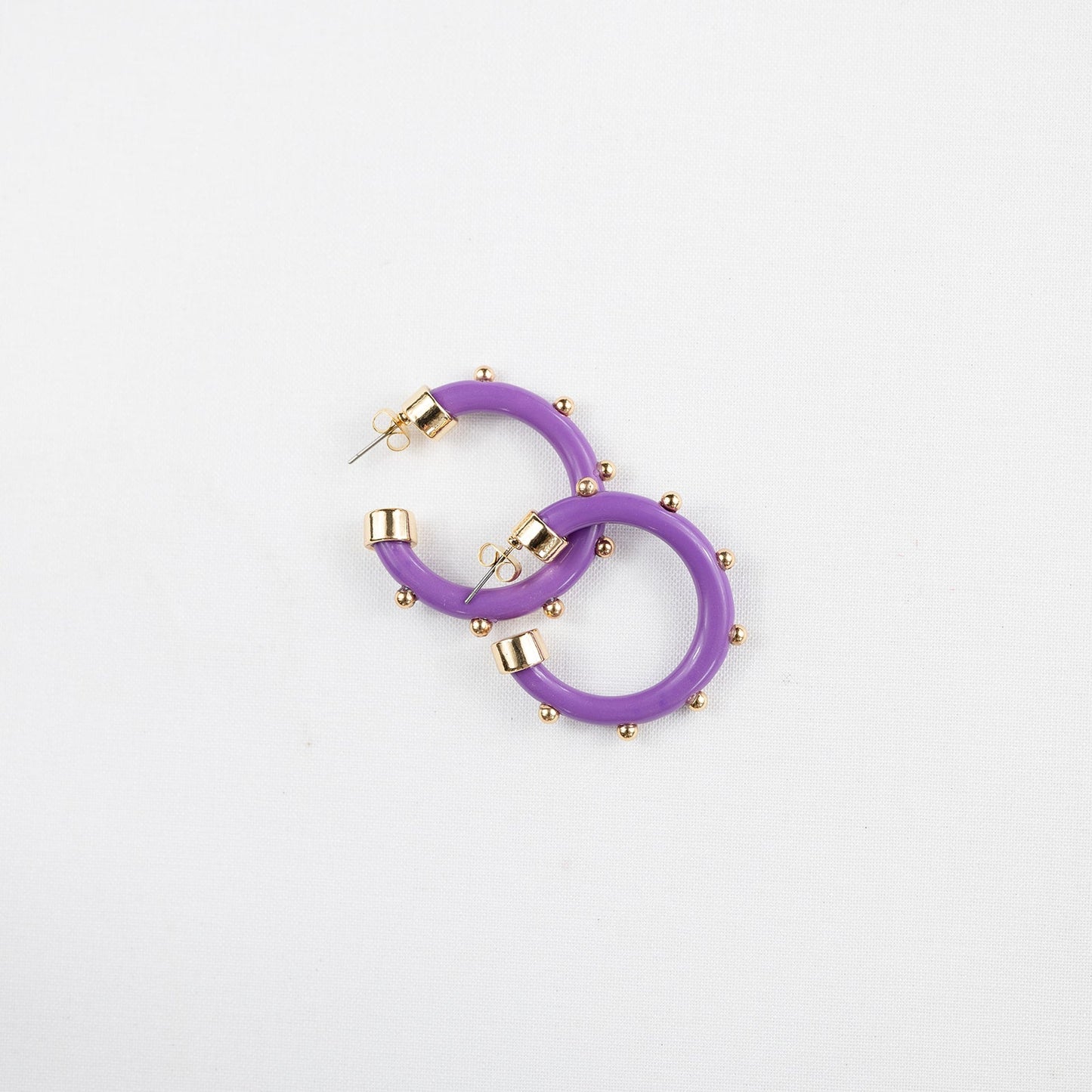 Purple with Gold Balls Hoo Hoops Minis