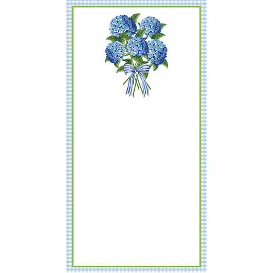4.25x8.5 Hydrangeas Bouquet List Notepad