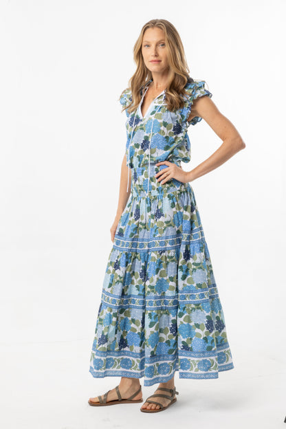 ISABEL SKIRT - HYDRANGEA