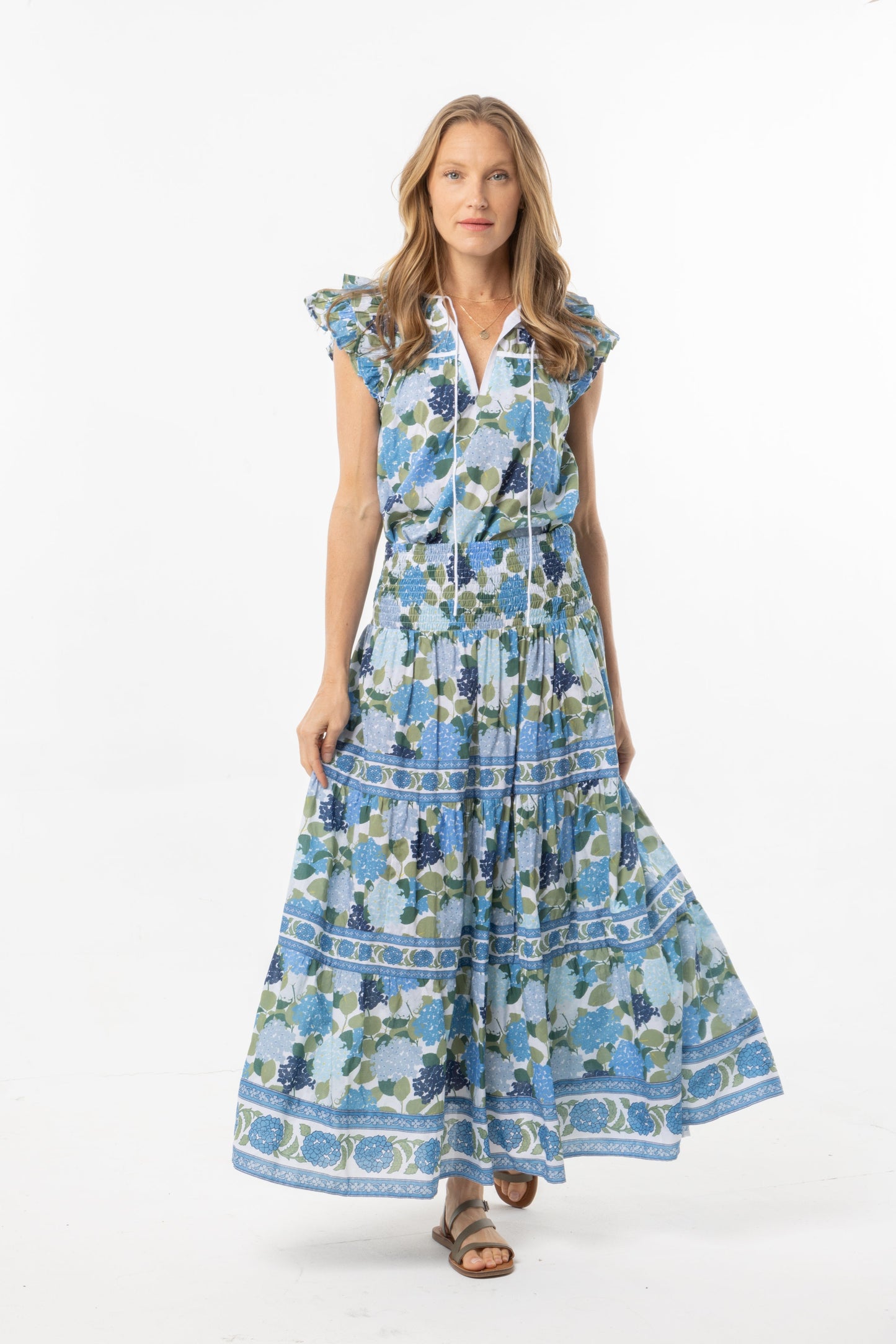 ISABEL SKIRT - HYDRANGEA