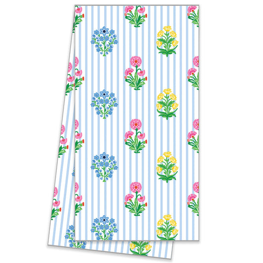 WH Cotton Tea Towel | Coco Block Print