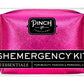 Metallic Shemergency Survival Kit Hot Pink