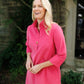 Sophia Dress Raspberry Corduroy