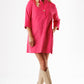 Sophia Dress Raspberry Corduroy