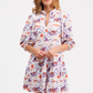 TORY DRESS - CLEMSON TOILE