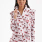 GRAYSON TOP - GAMECOCK TOILE