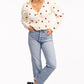 Hyacinth Strawberry Cardigan