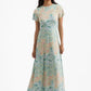 Celine Dress - Basil Daisy