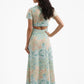 Celine Dress - Basil Daisy