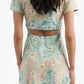 Celine Dress - Basil Daisy