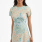 Celine Dress - Basil Daisy