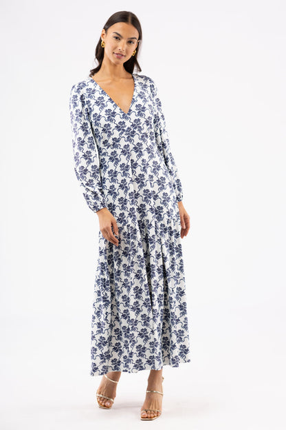 The LA Dress Ribbon Bouquet Navy