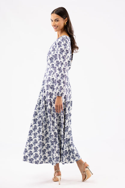 The LA Dress Ribbon Bouquet Navy