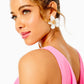 OVERSIZED ORCHID EARRINGS