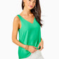 FLORIN SLEEVELESS V-NECK