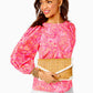ST. BARTS CANE CLUTCH