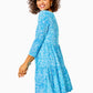 GEANNA 3/4 SLEEVE DRESS
