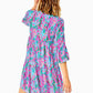 MARTINE 3/4 SLEEVE DRESS