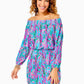 CYLA OFF THE SHOULDER ROMPER