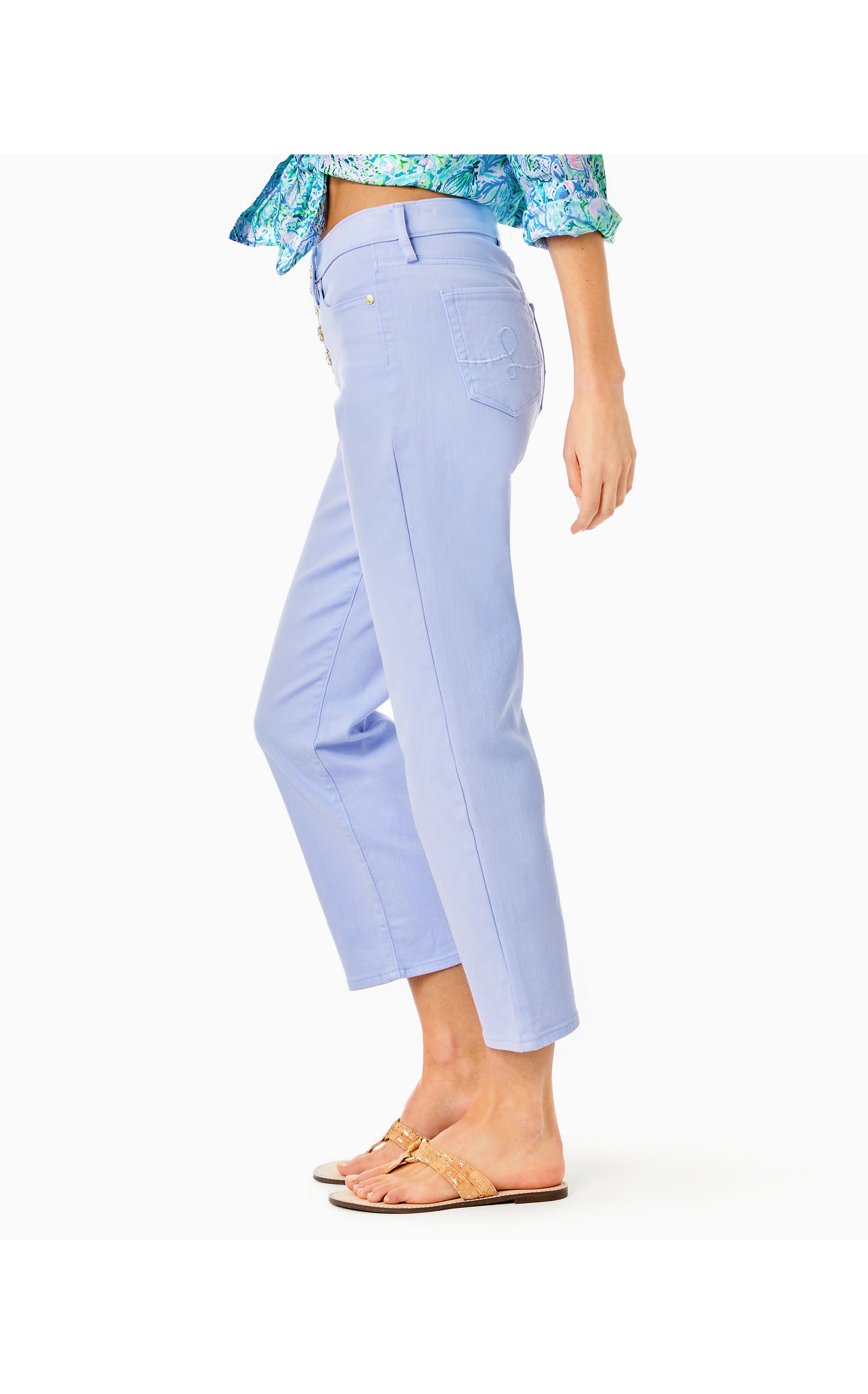 SOUTH OCEAN HIGH RISE STRETCH JEANS