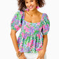 KAY SHORT SLEEVE COTTON TOP