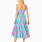 EDITH COTTON MIDI DRESS