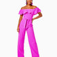 JOOD OFF THE SHOULDER JUMPSUIT