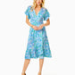 JULIET RUFFLE MIDI DRESS