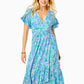 JULIET RUFFLE MIDI DRESS